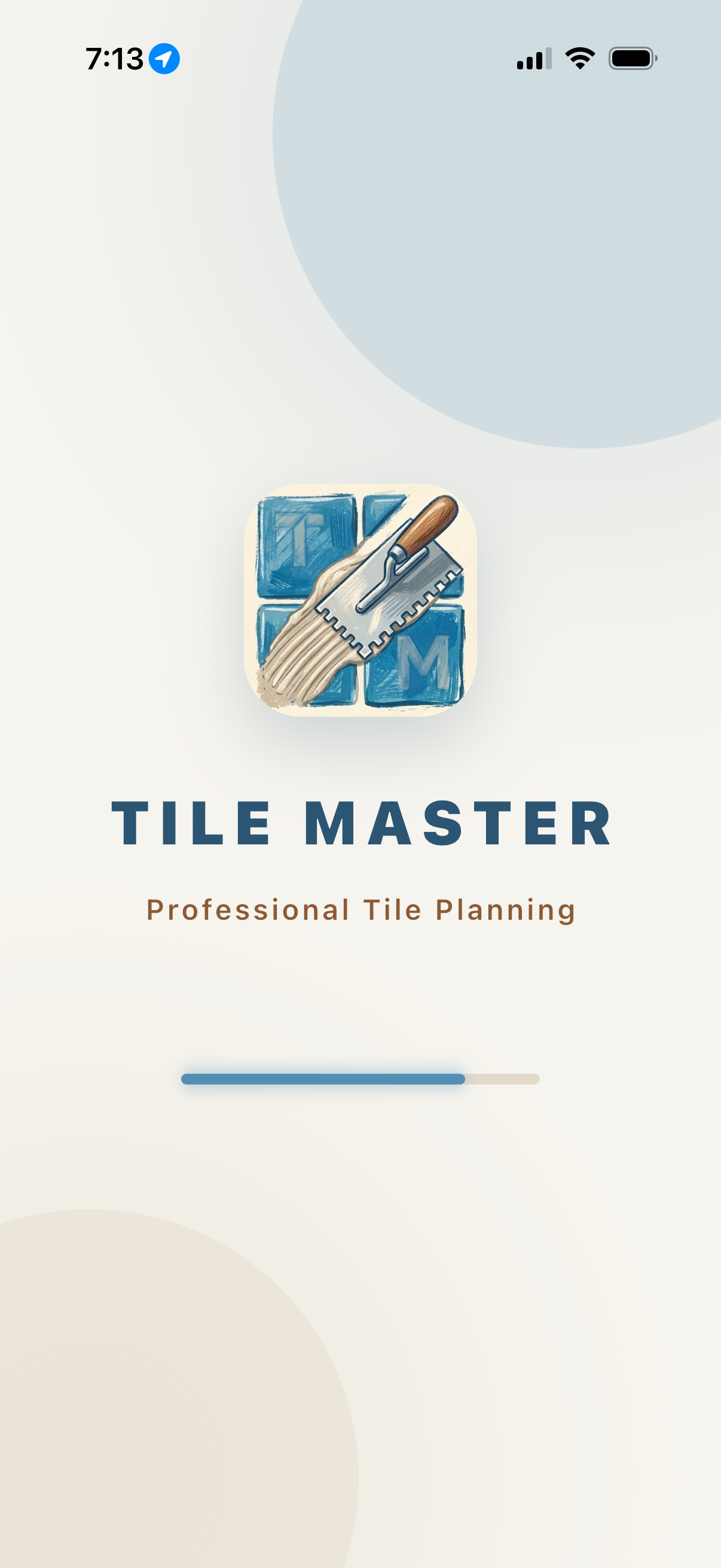 Tile Master launch screen